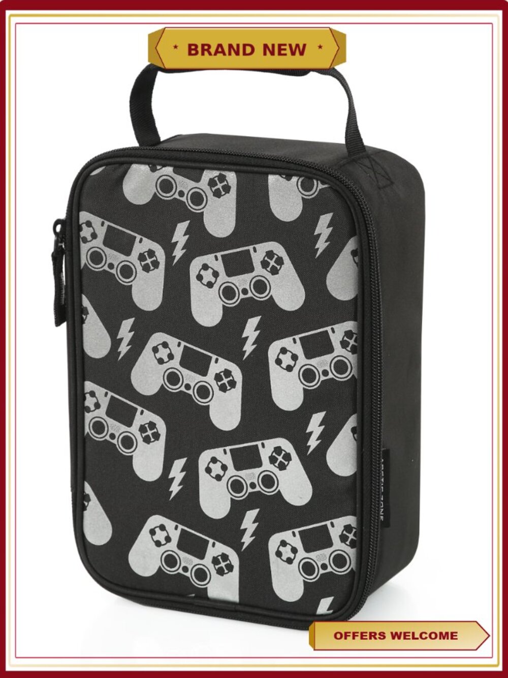 Cold Upright Insulated Lunch Box with SuperFoam, Leak Proof Lining, Ice Walls